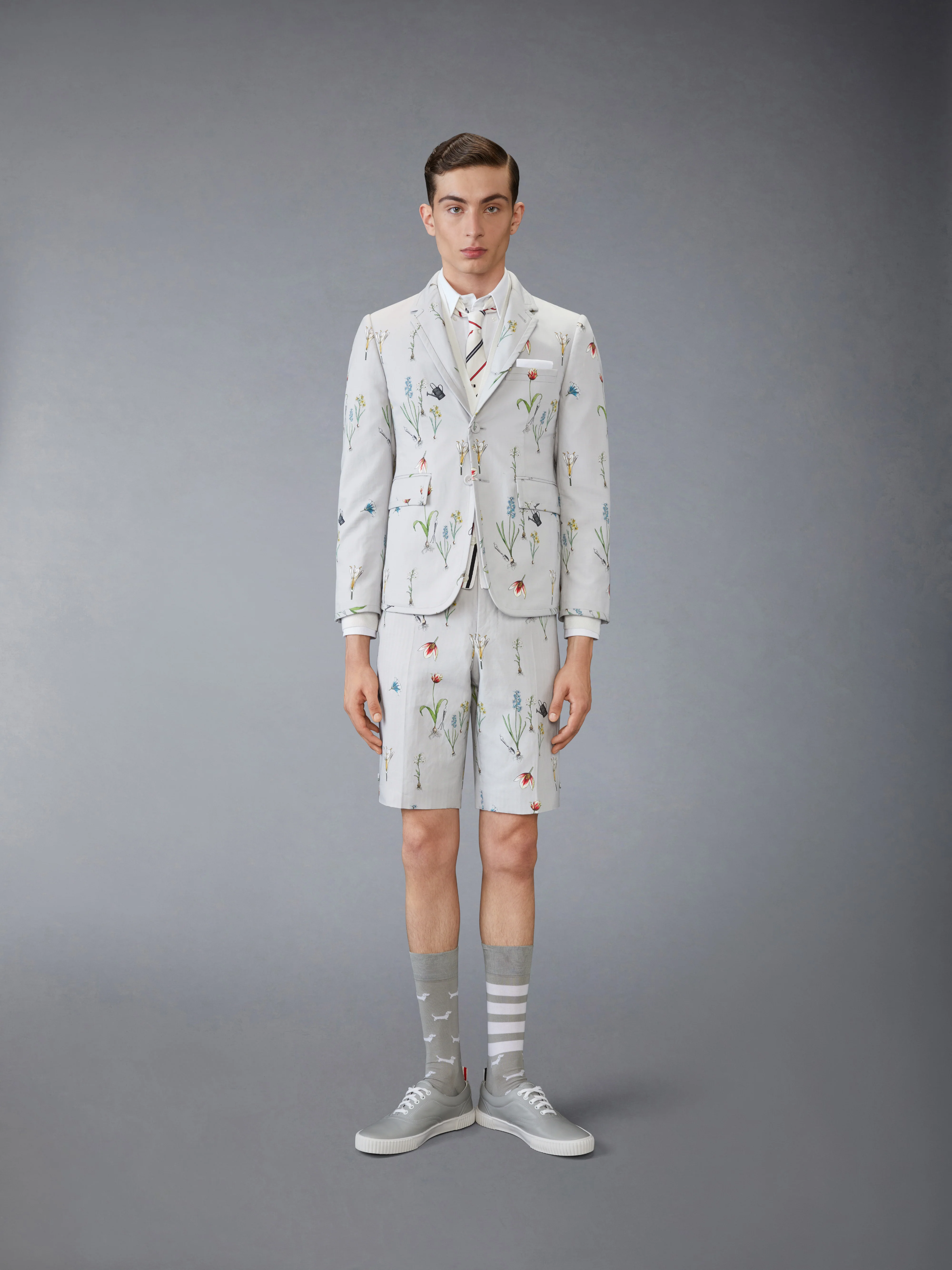 CLASSIC COTTON LINEN BOTANICAL SPORT COAT - Image 3