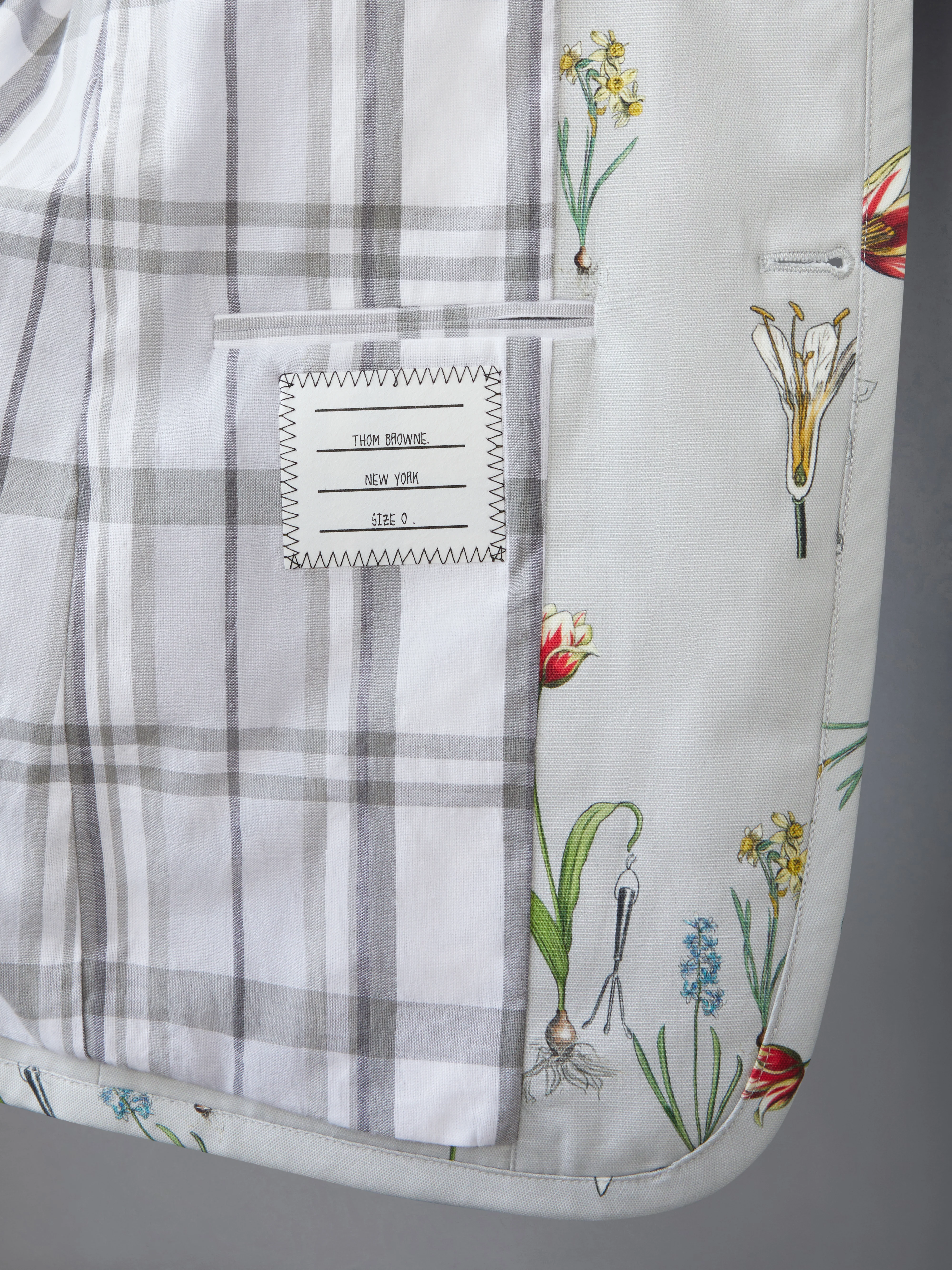 CLASSIC COTTON LINEN BOTANICAL SPORT COAT - Image 5