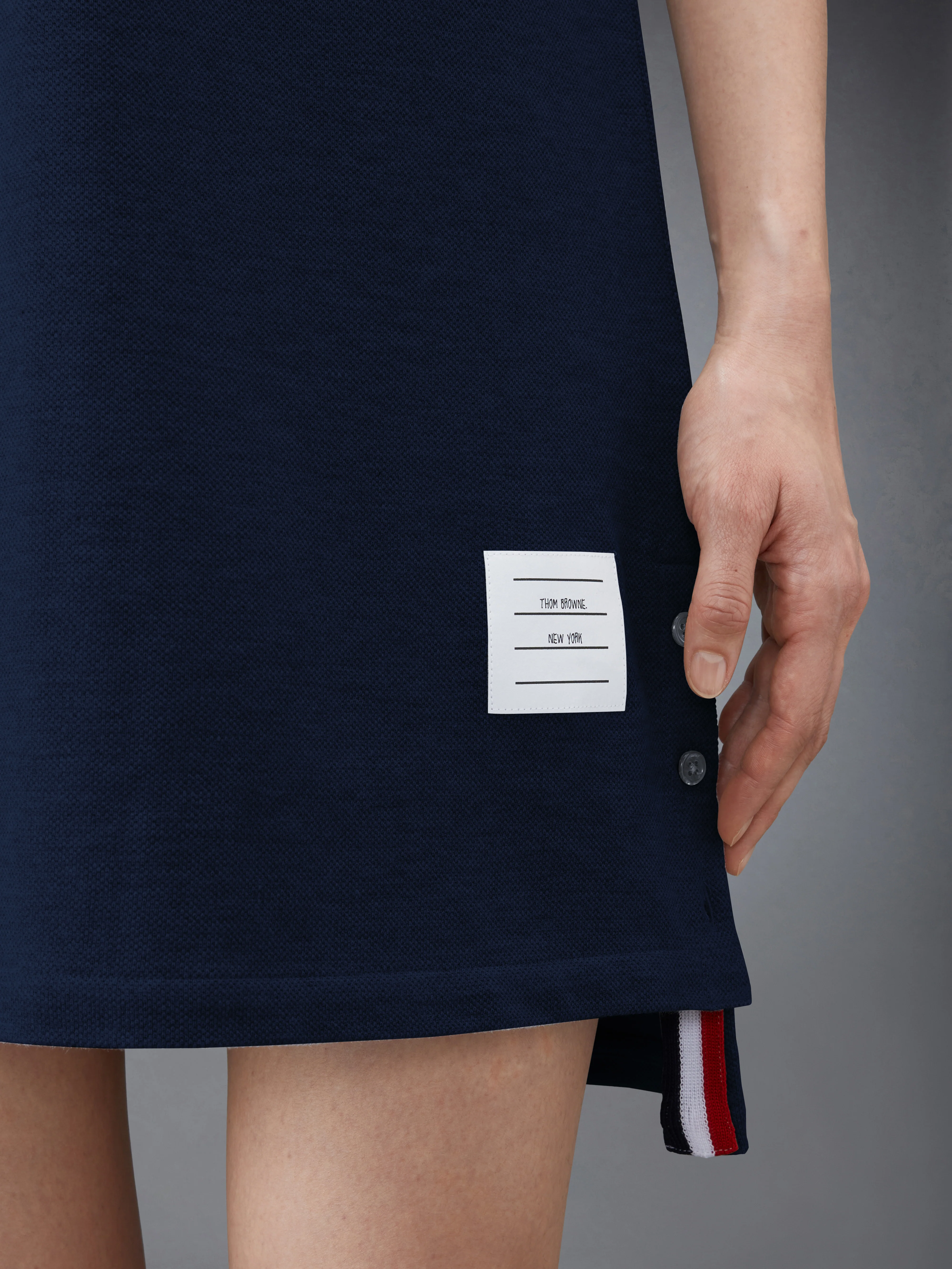 CLASSIC PIQUE STRIPE POLO DRESS - Image 6