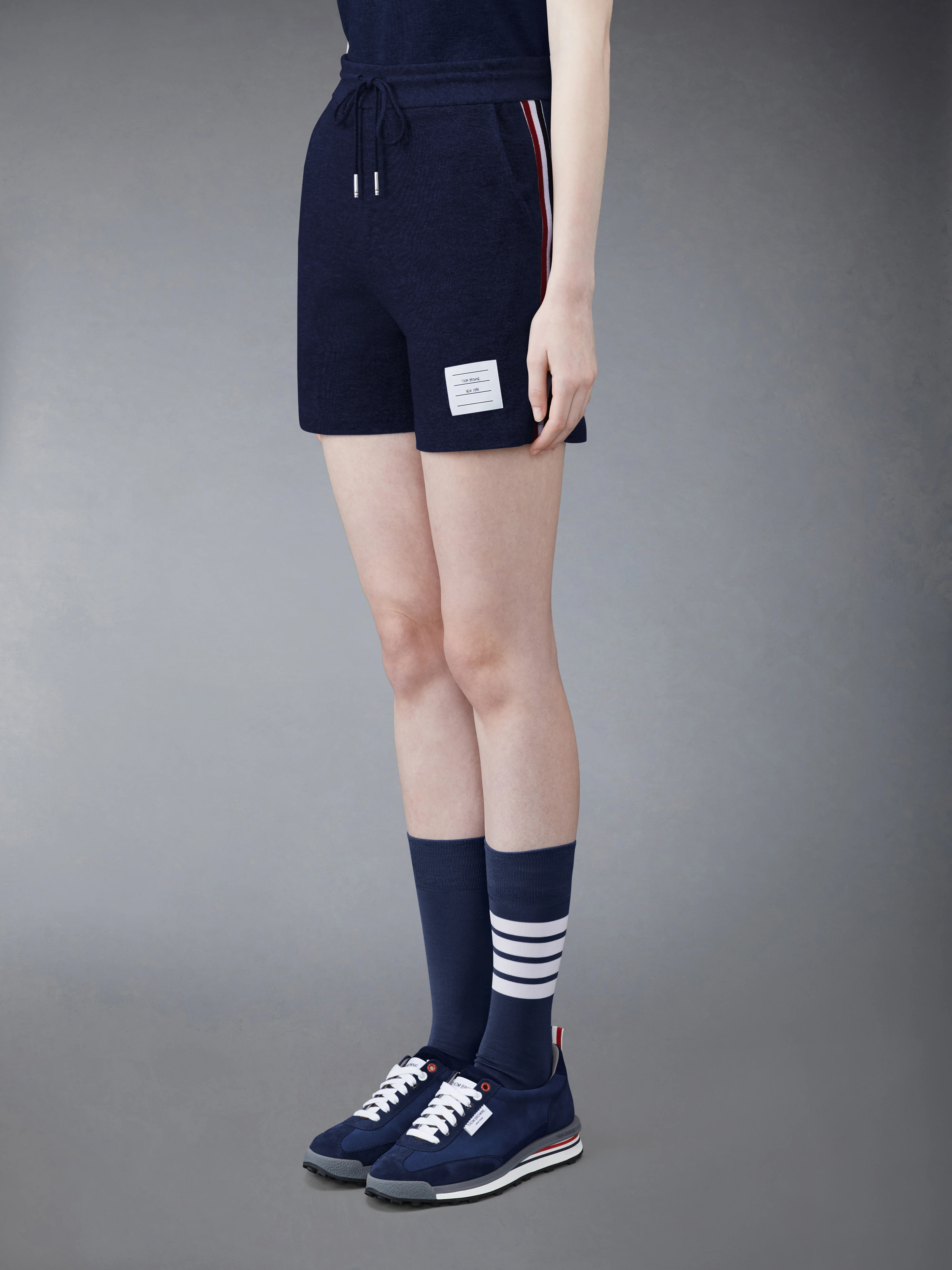 CLASSIC PIQUE STRIPE SHORTS - Image 2