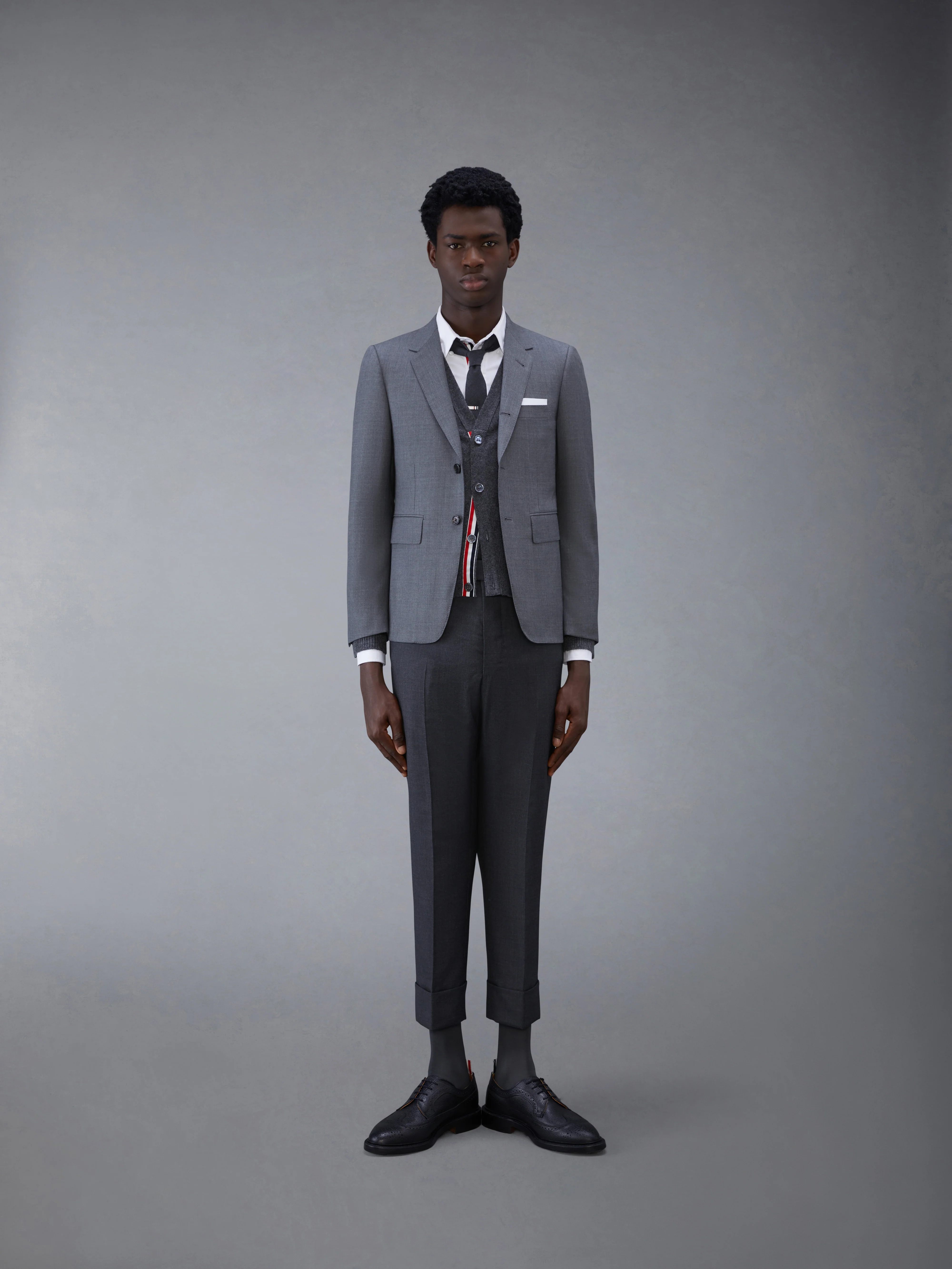 CLASSIC TWILL BACKSTRAP TROUSERS - Image 3