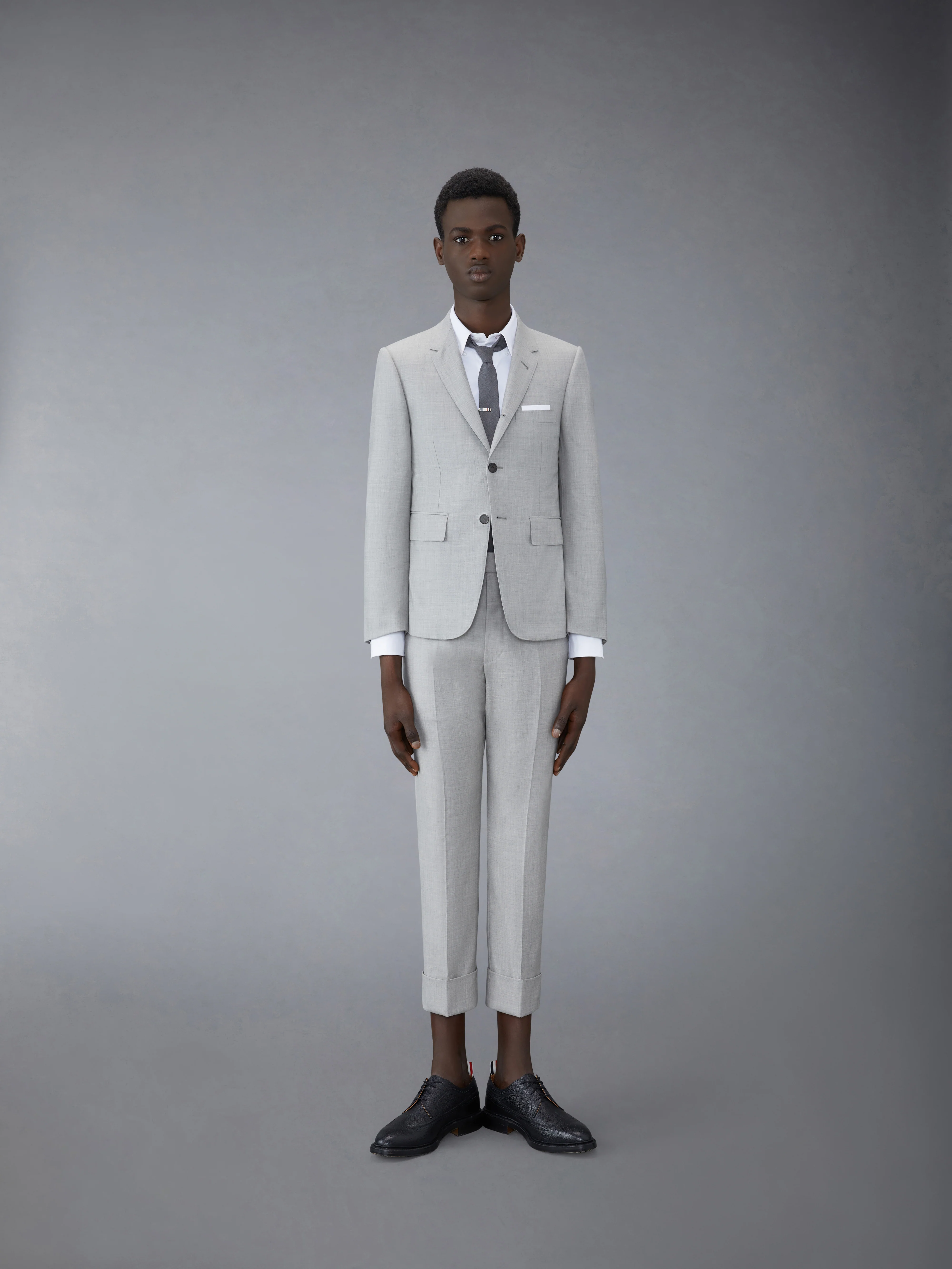 CLASSIC TWILL BACKSTRAP TROUSERS - Image 3