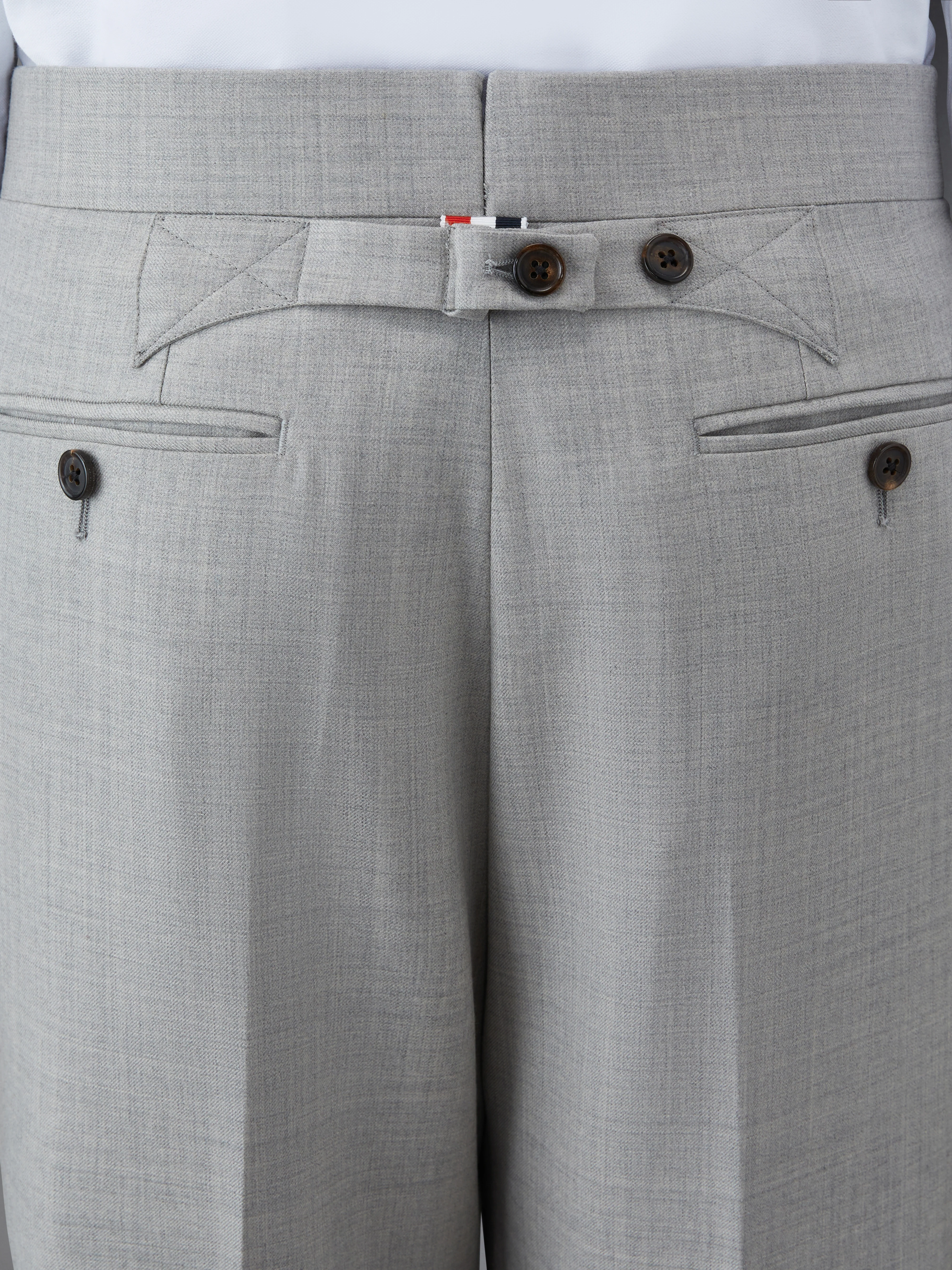 CLASSIC TWILL BACKSTRAP TROUSERS - Image 4