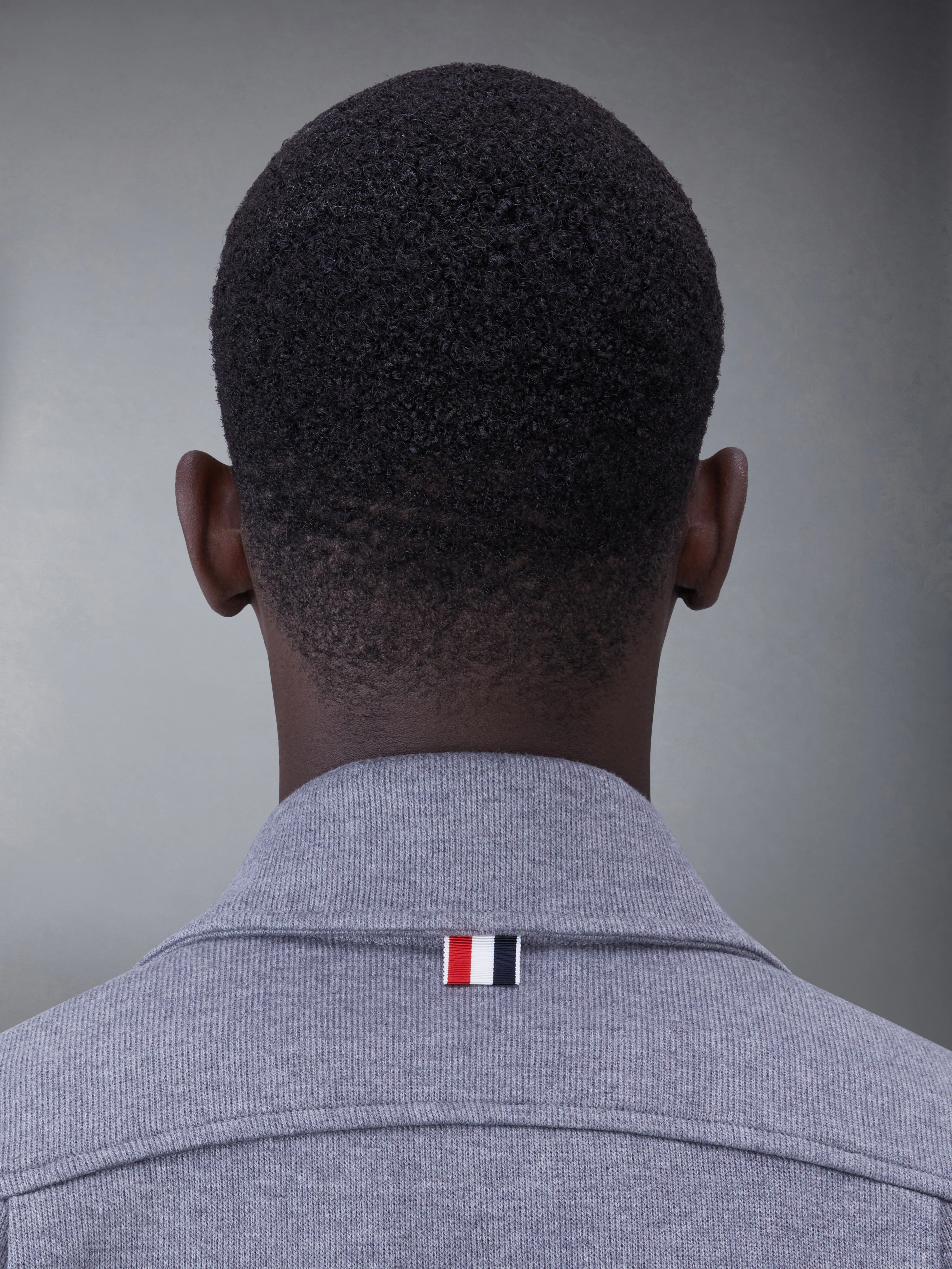 COTTON DOUBLE FACE KNIT 4-BAR SHIRT JACKET - Image 6