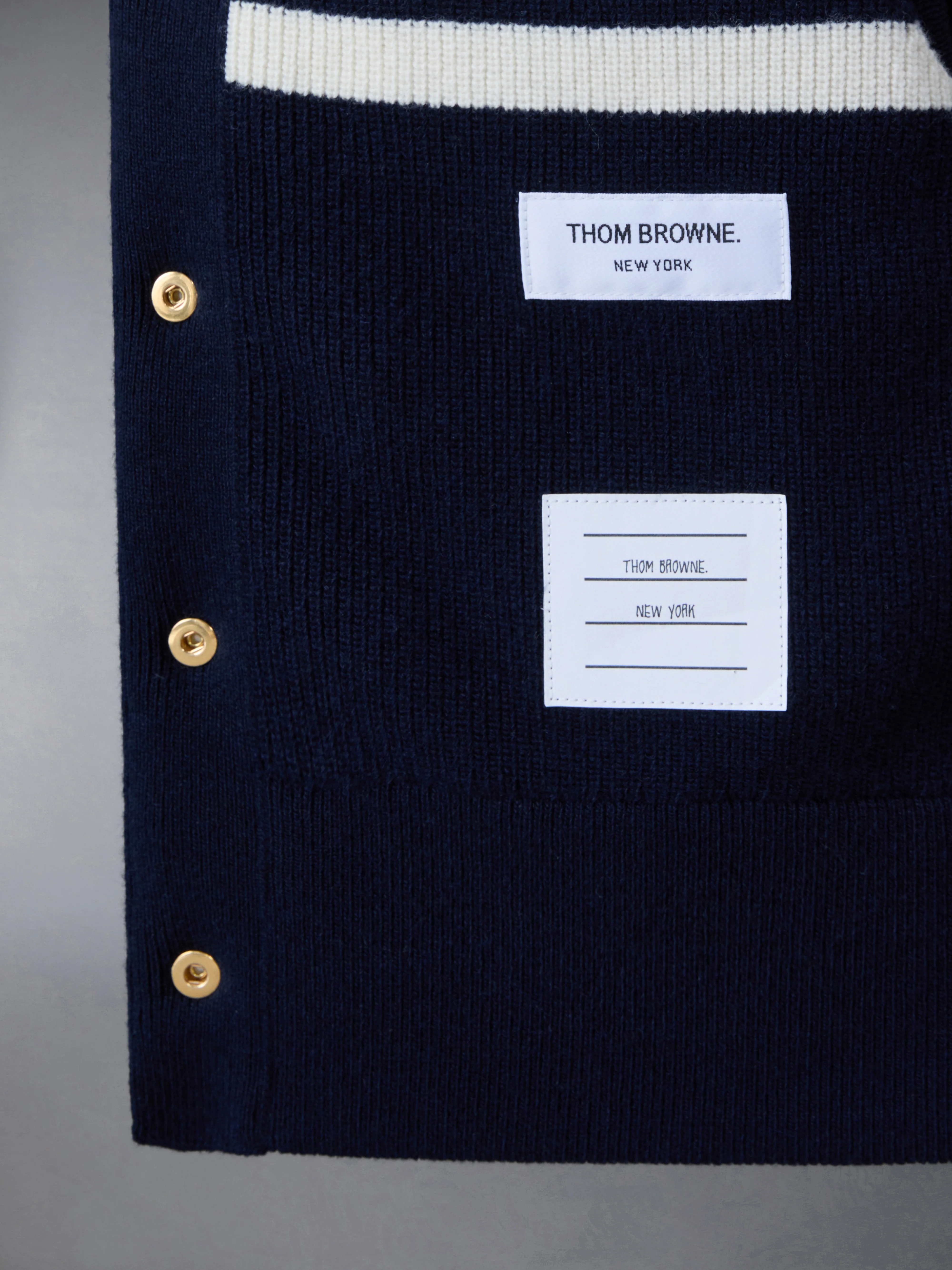 FINE MERINO AND JERSEY REVERSIBLE DOWN 4-BAR VEST - Image 8