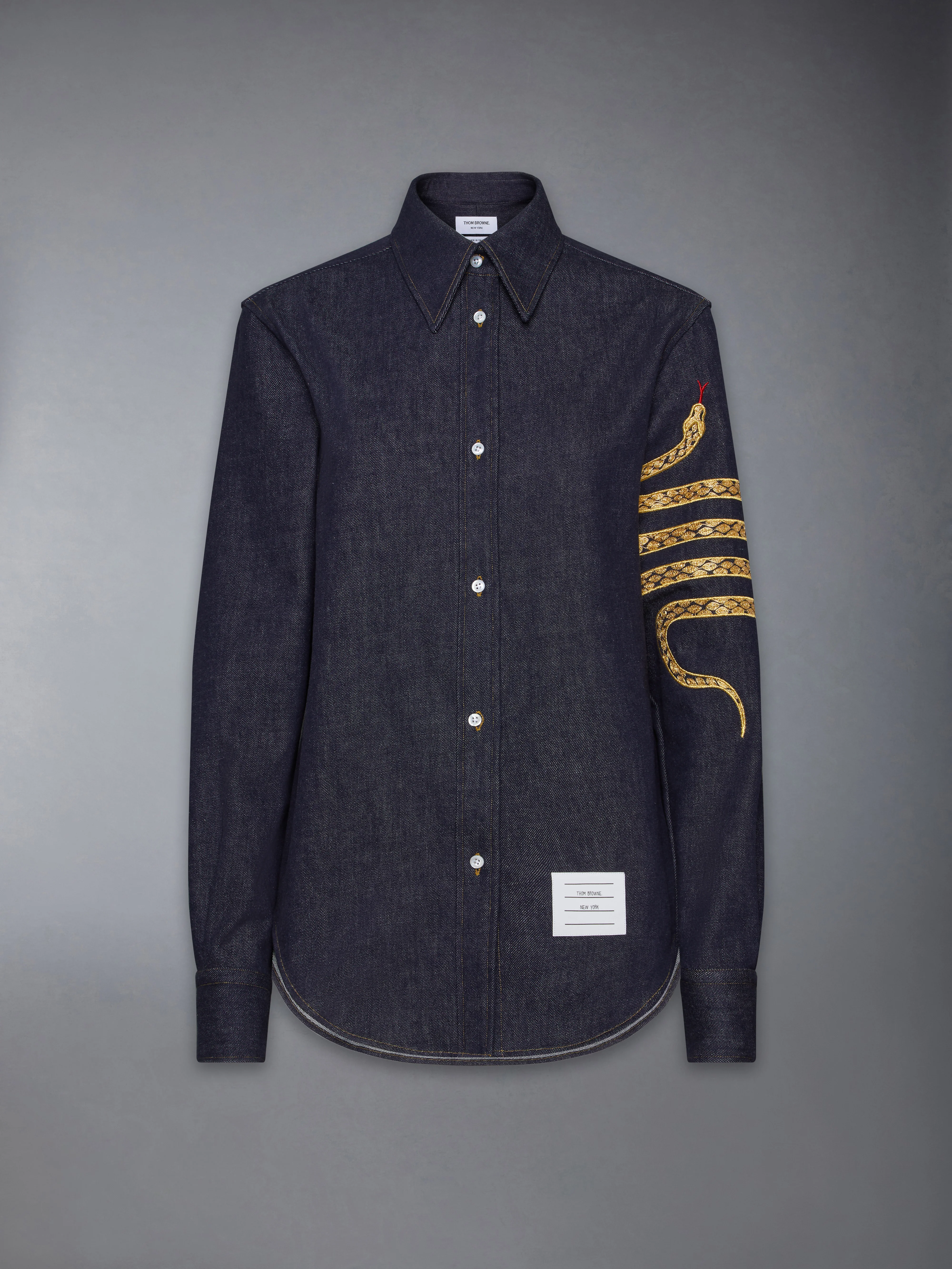 LUNAR NEW YEAR EASY FIT DENIM SHIRT - Image 6