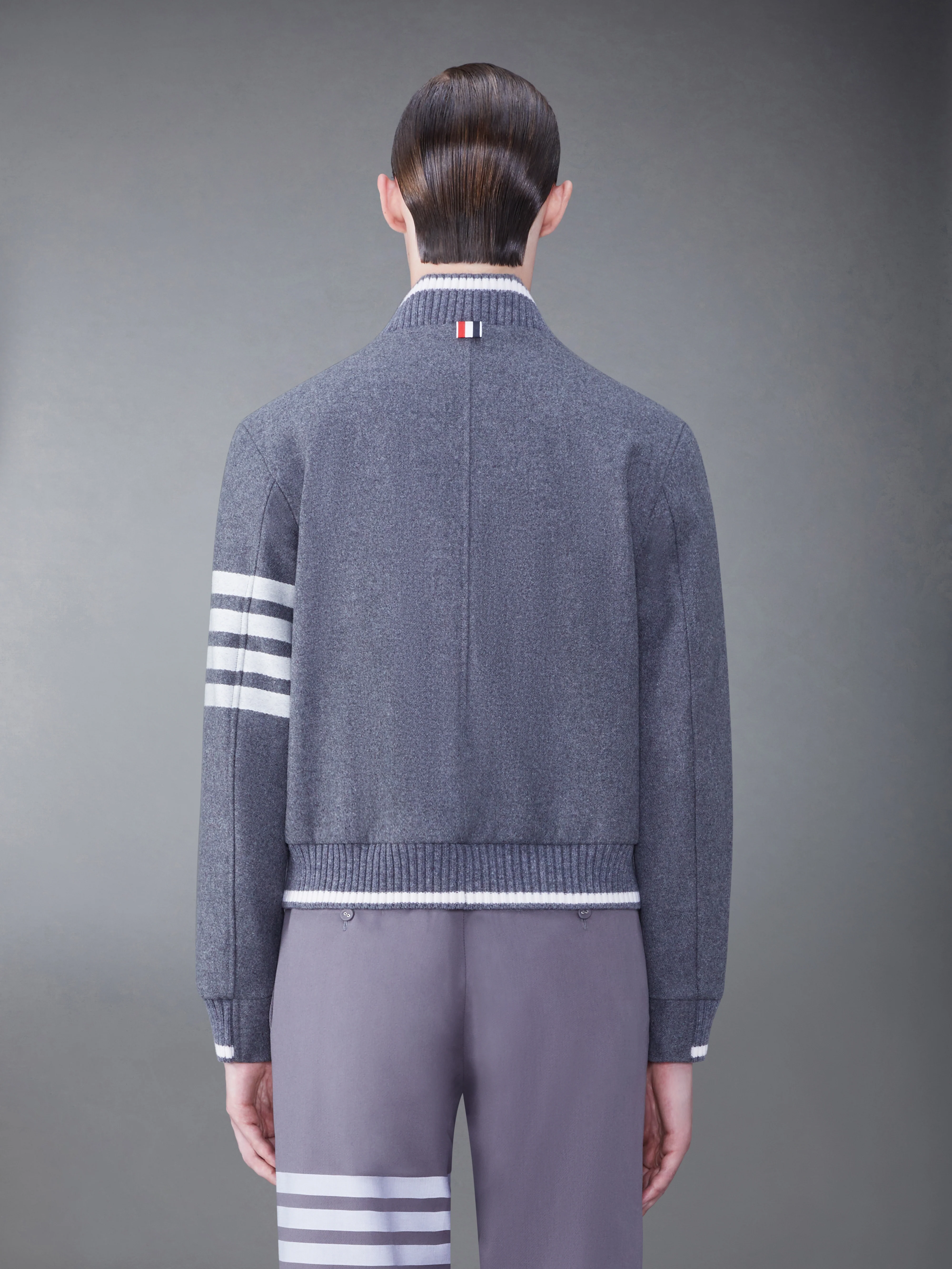 MELTON 4-BAR BLOUSON JACKET - Image 2