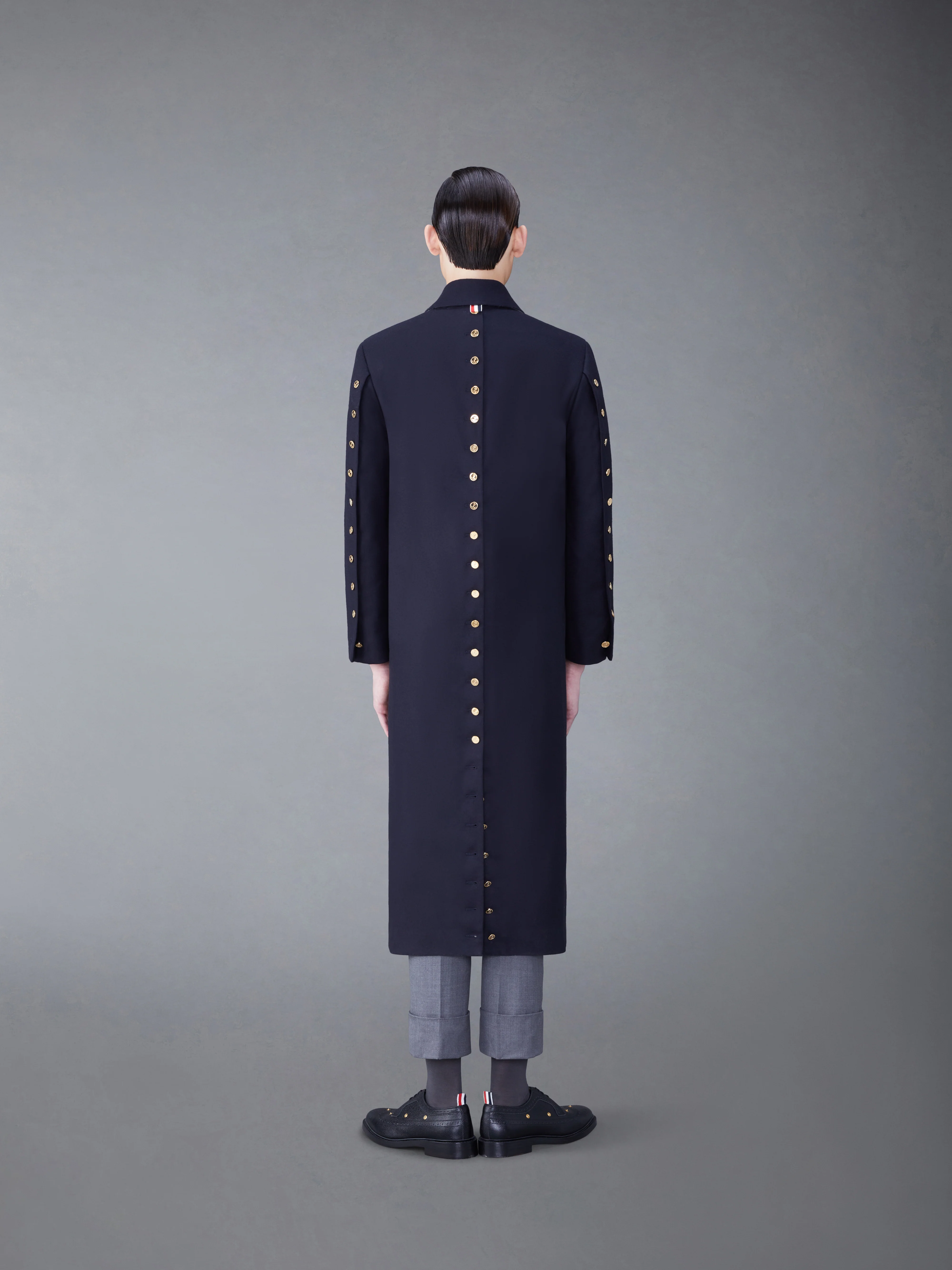 MELTON BUTTON BAL COLLAR COAT - Image 2