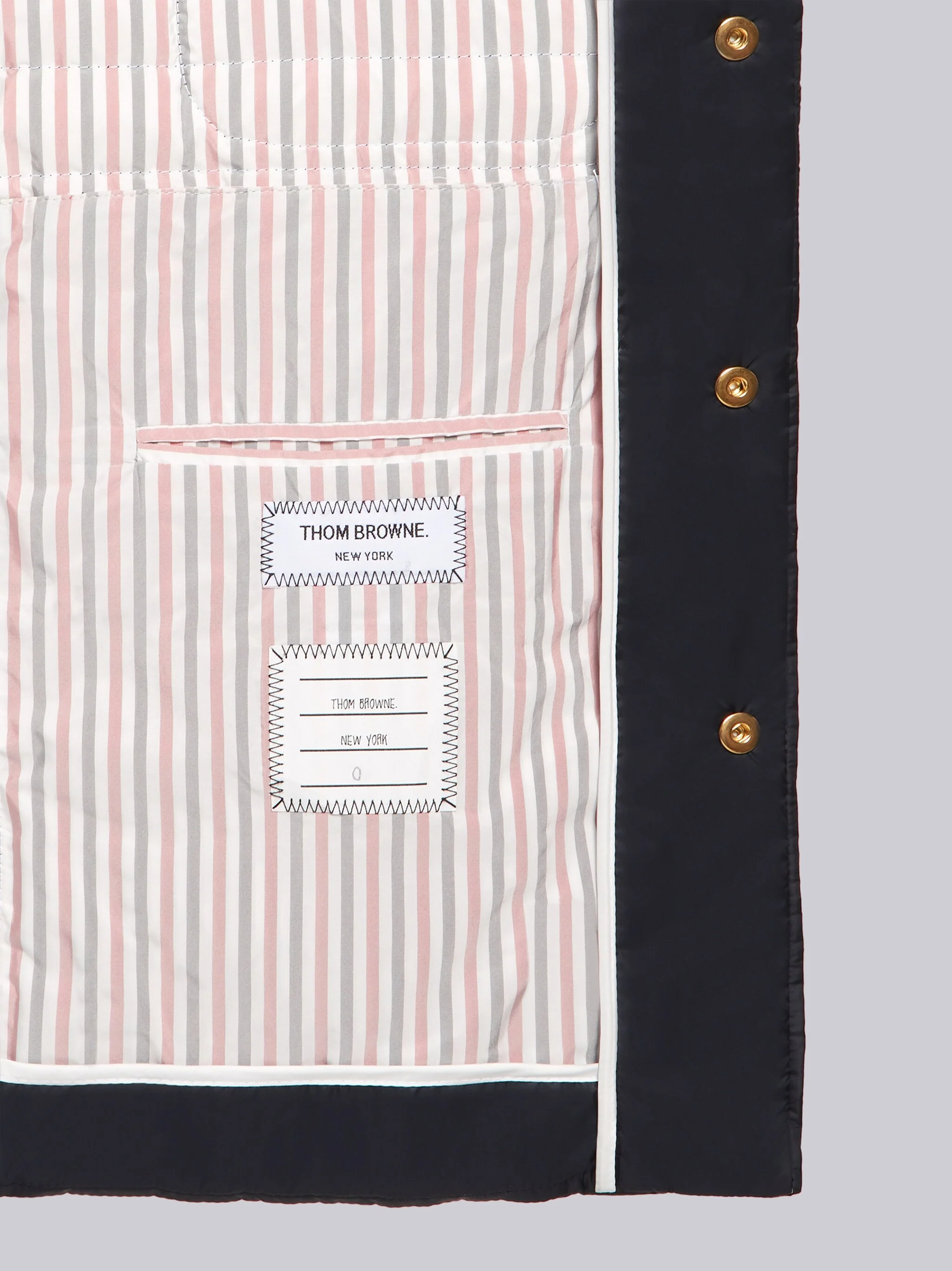 Navy Down Fill 4-Bar Shirt Jacket - Image 5