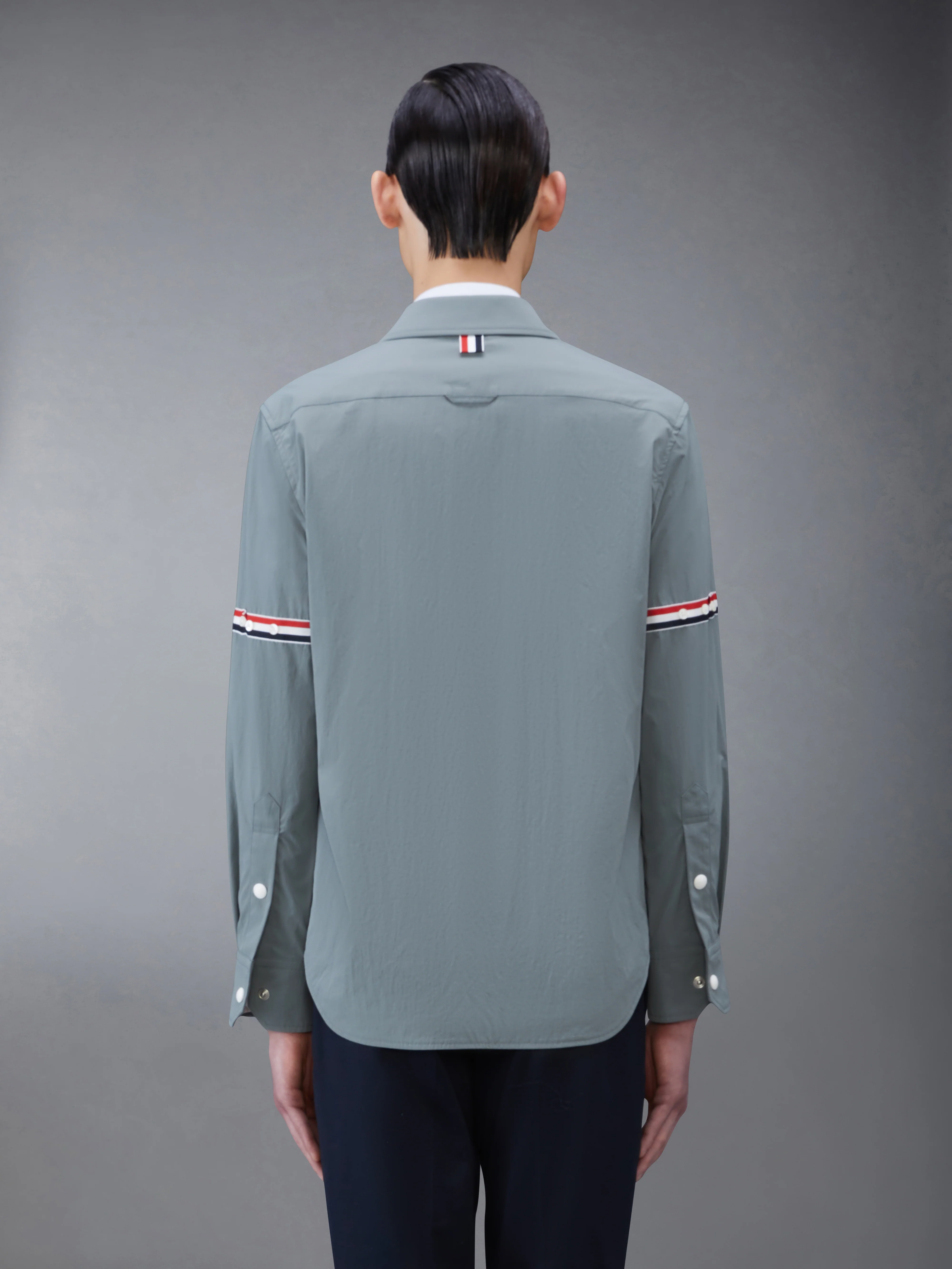 NYLON ARMBAND SHIRT JACKET - Image 2
