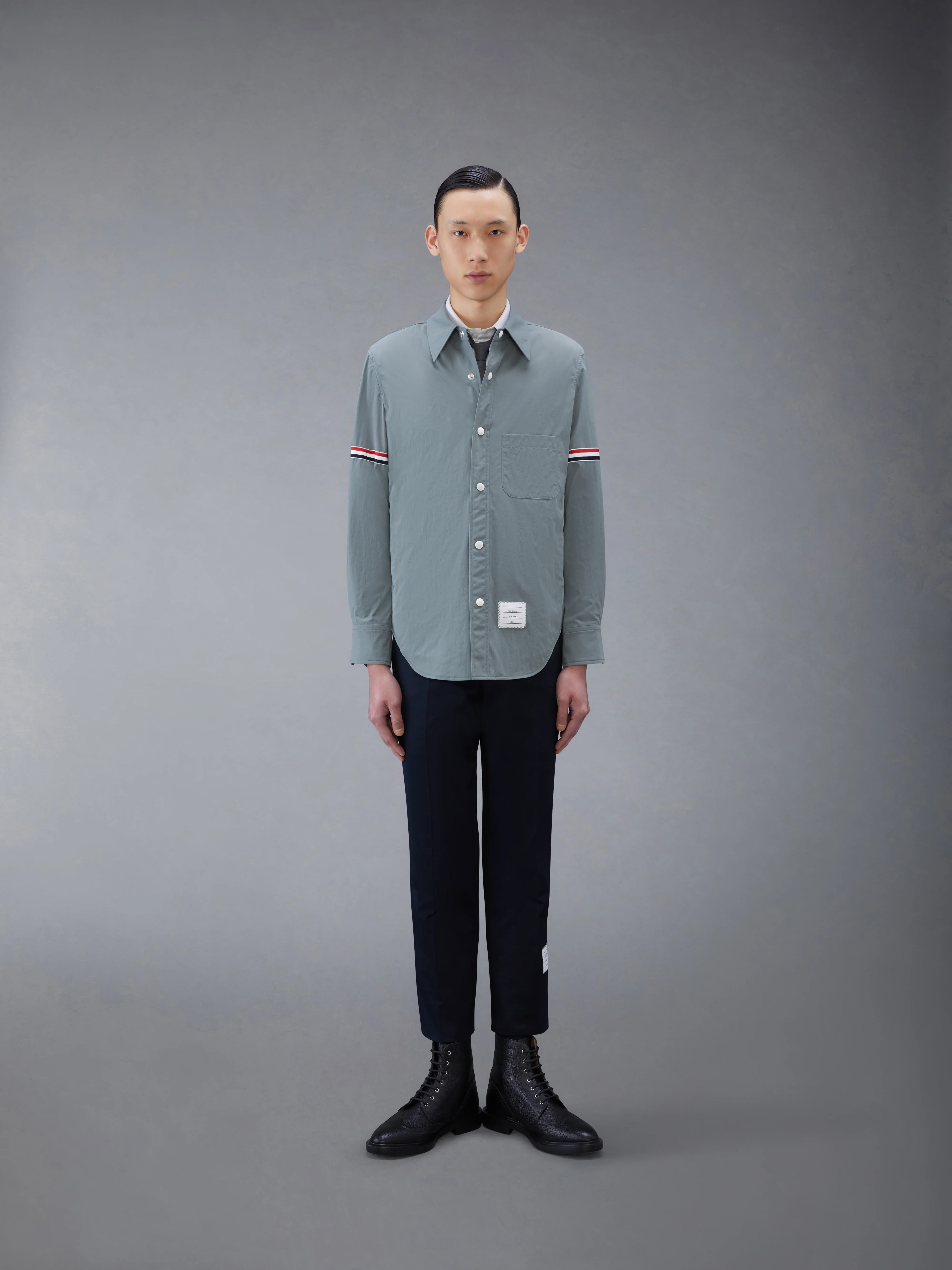 NYLON ARMBAND SHIRT JACKET - Image 3