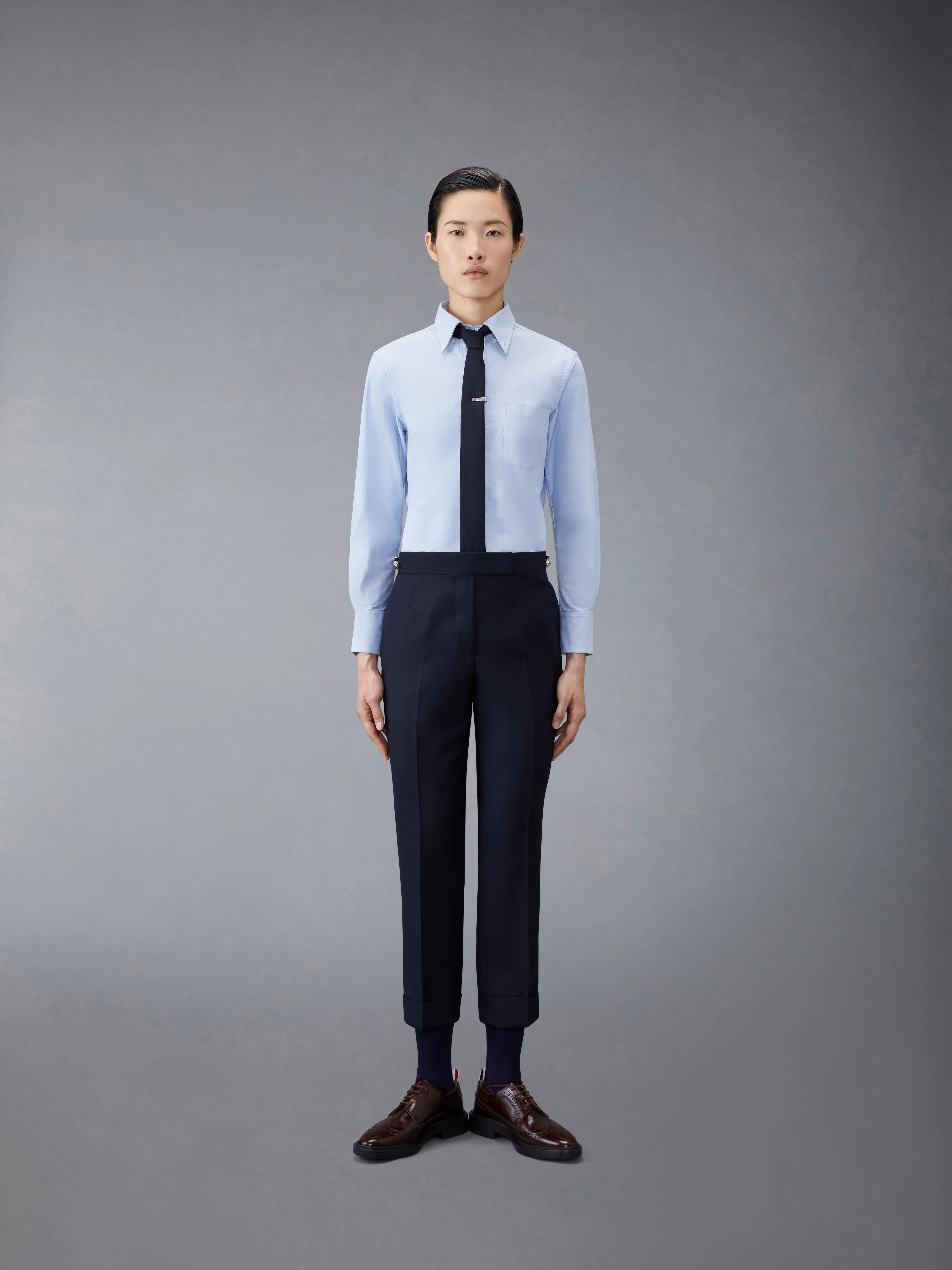 OXFORD GROSGRAIN PLACKET CLASSIC SHIRT - Image 4