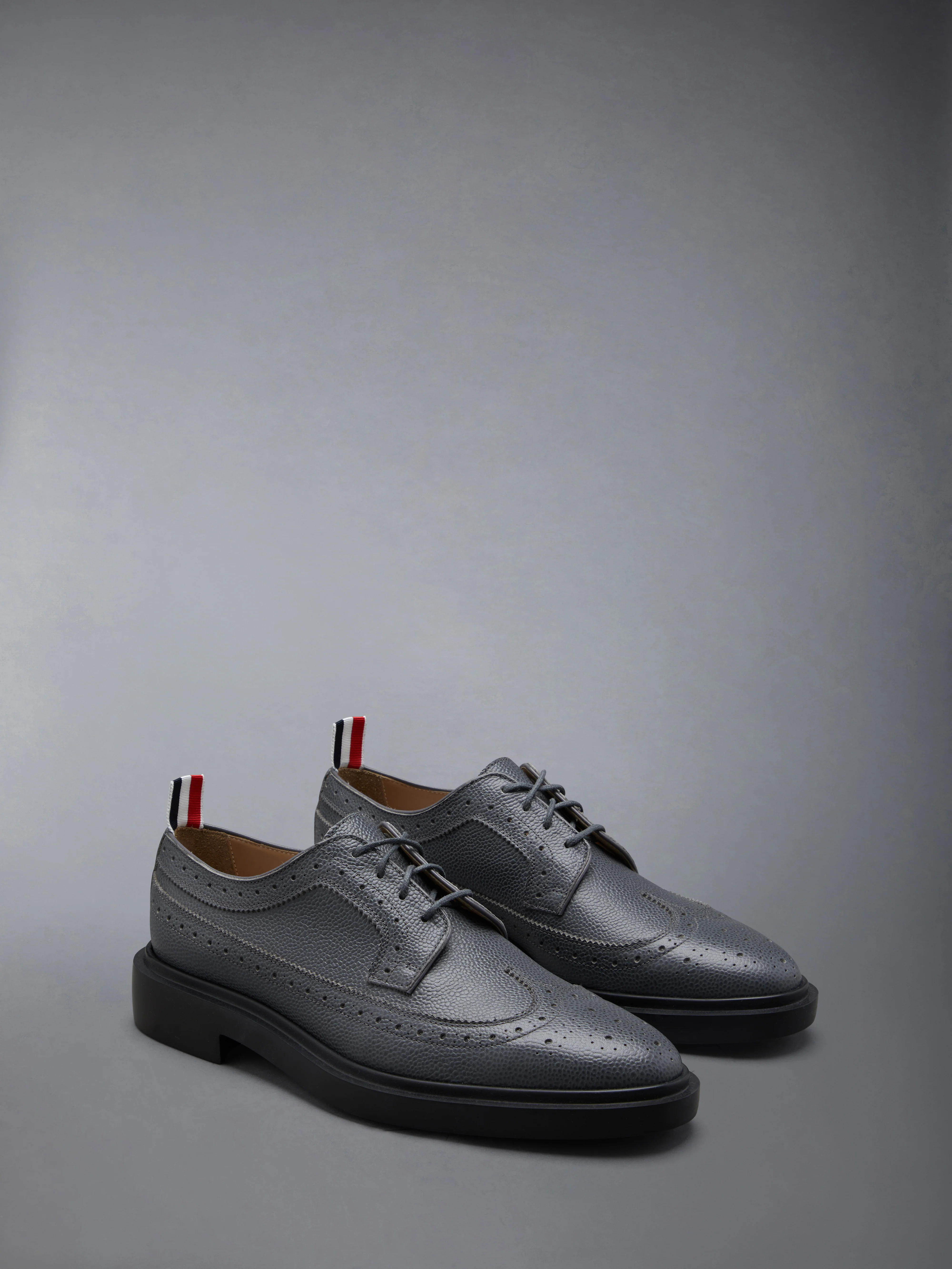 Pebble Grain Leather Longwing Brogue - Image 2