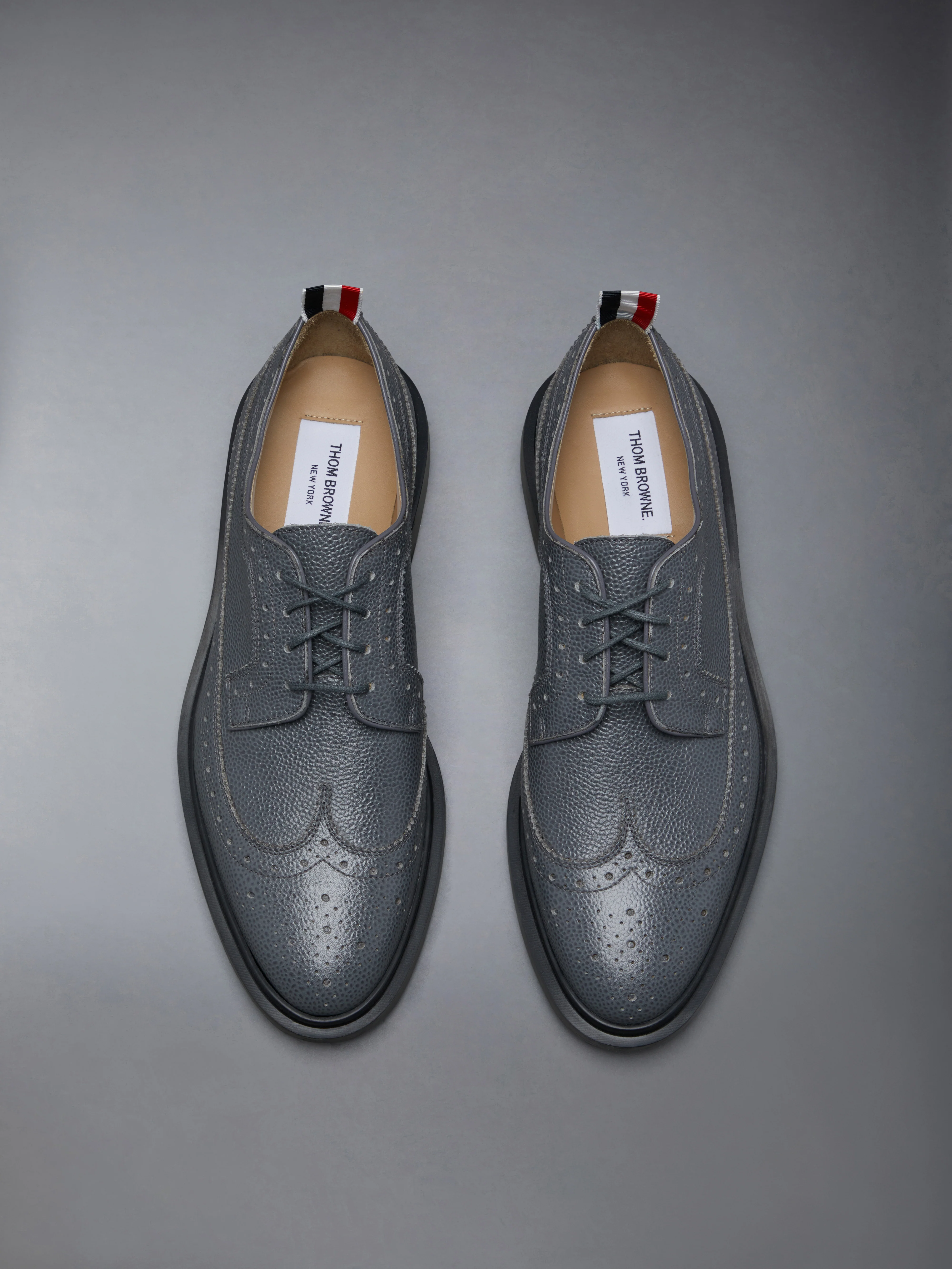 Pebble Grain Leather Longwing Brogue - Image 5