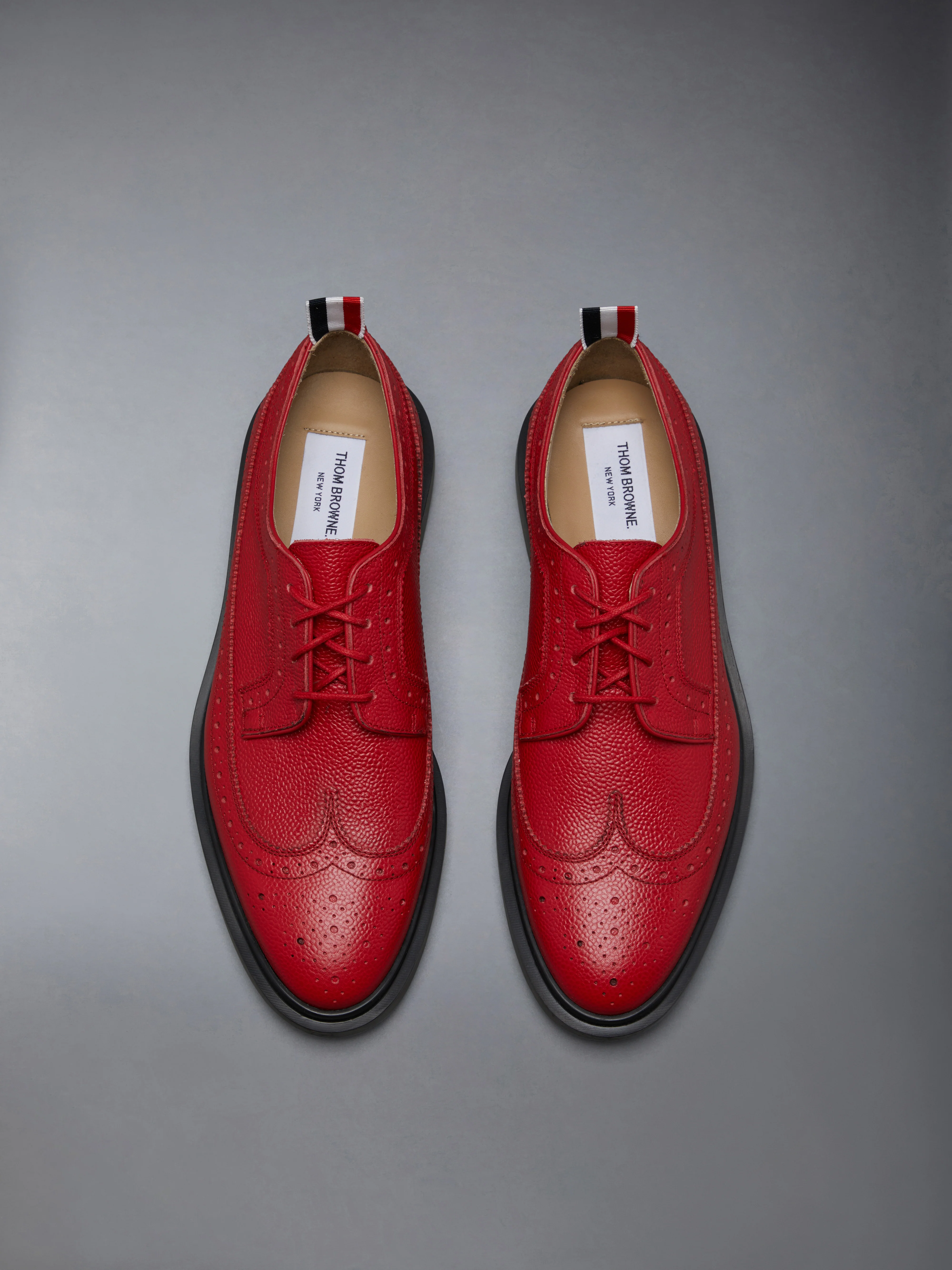 Pebble Grain Leather Longwing Brogue - Image 5