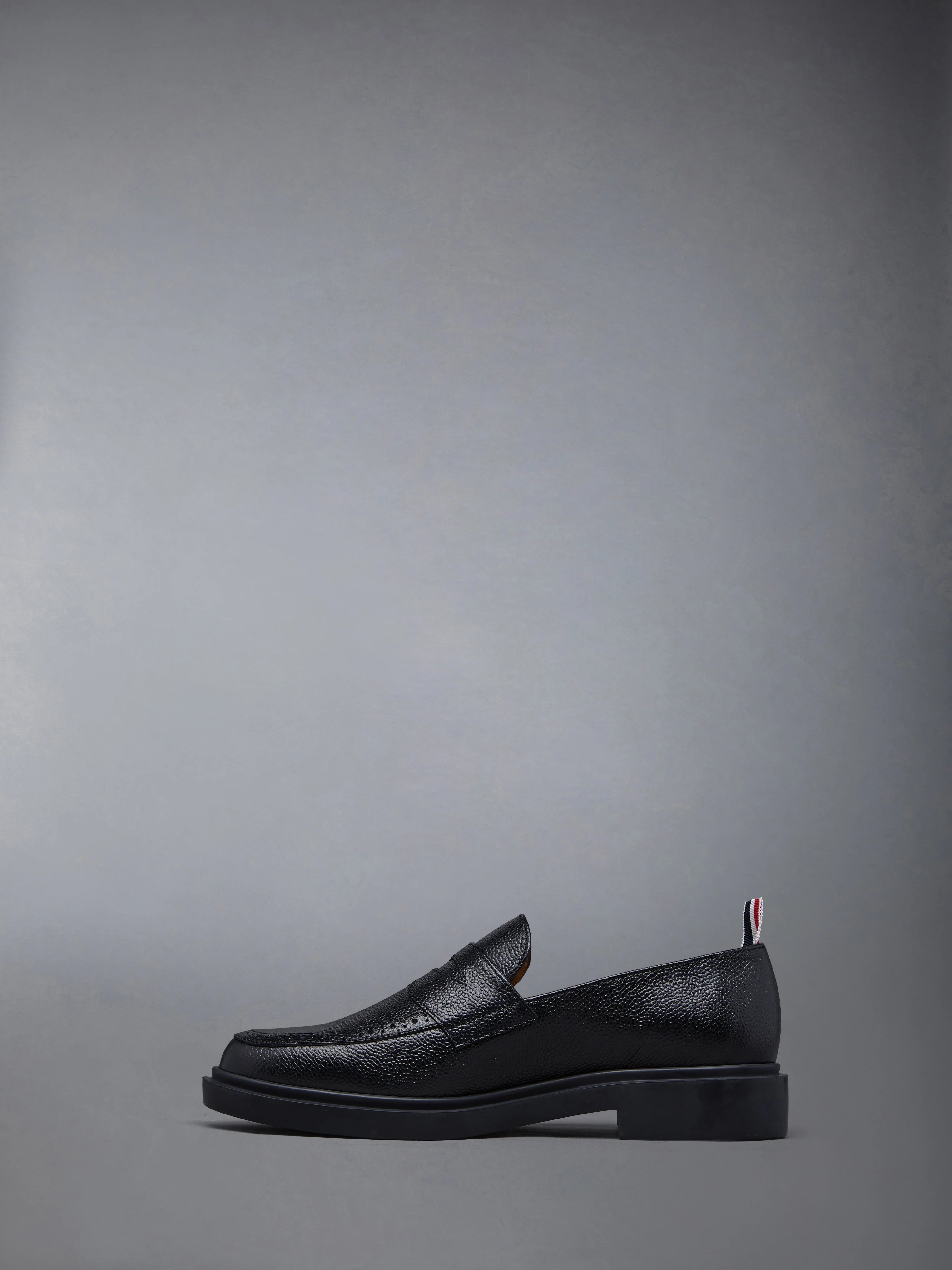 PEBBLE GRAIN RUBBER SOLE PENNY LOAFER - Image 3