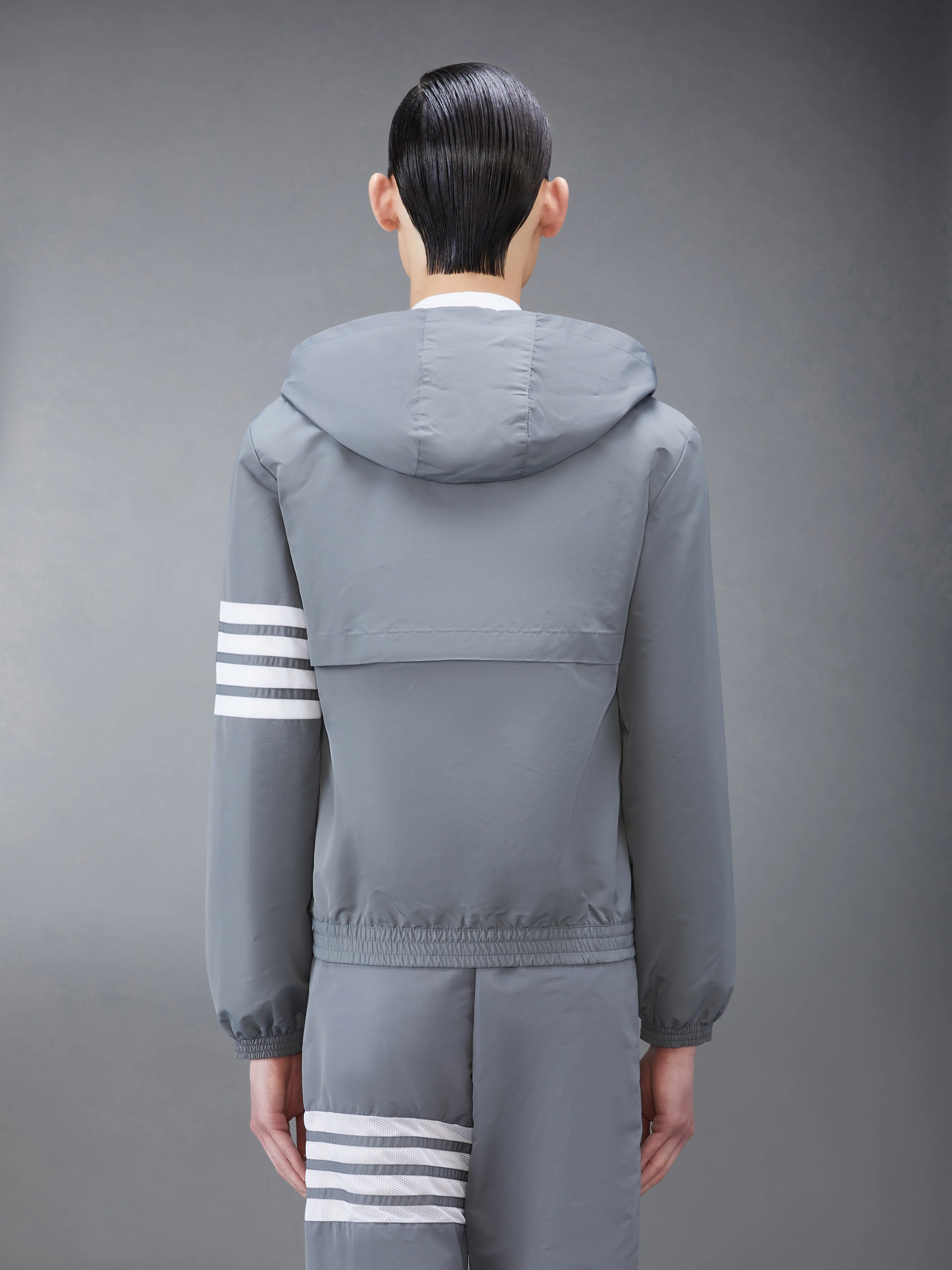 RIPSTOP MESH 4-BAR HOODED JACKET - Image 2