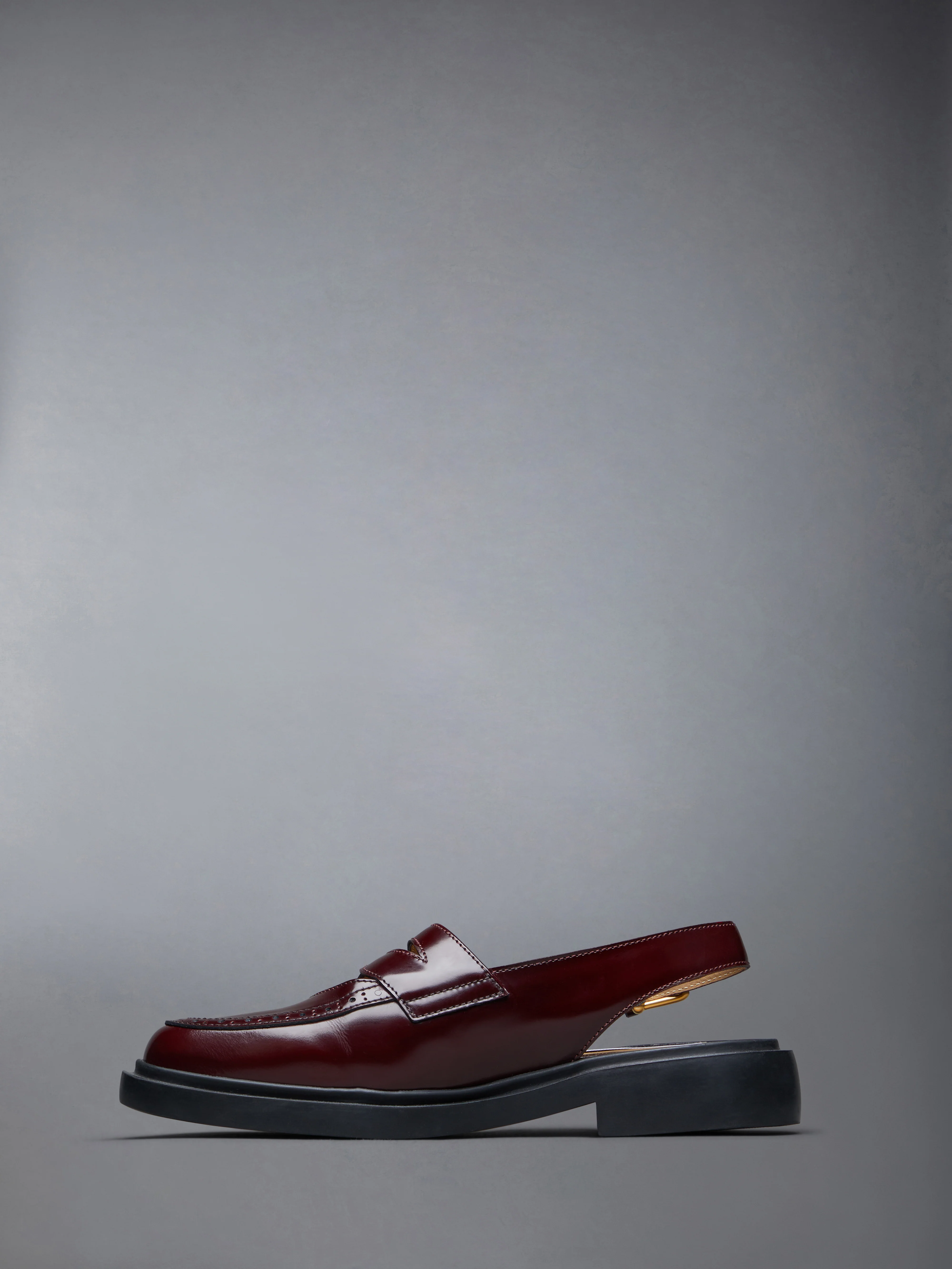 SPAZZOLATO SLINGBACK PENNY LOAFER - Image 3