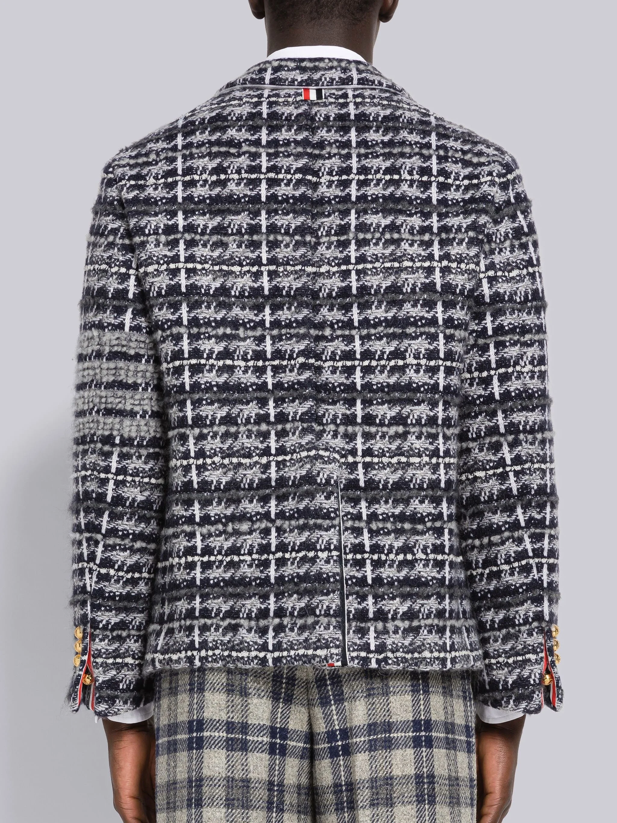 TWEED SINGLE-BREASTED BLAZER - Image 3