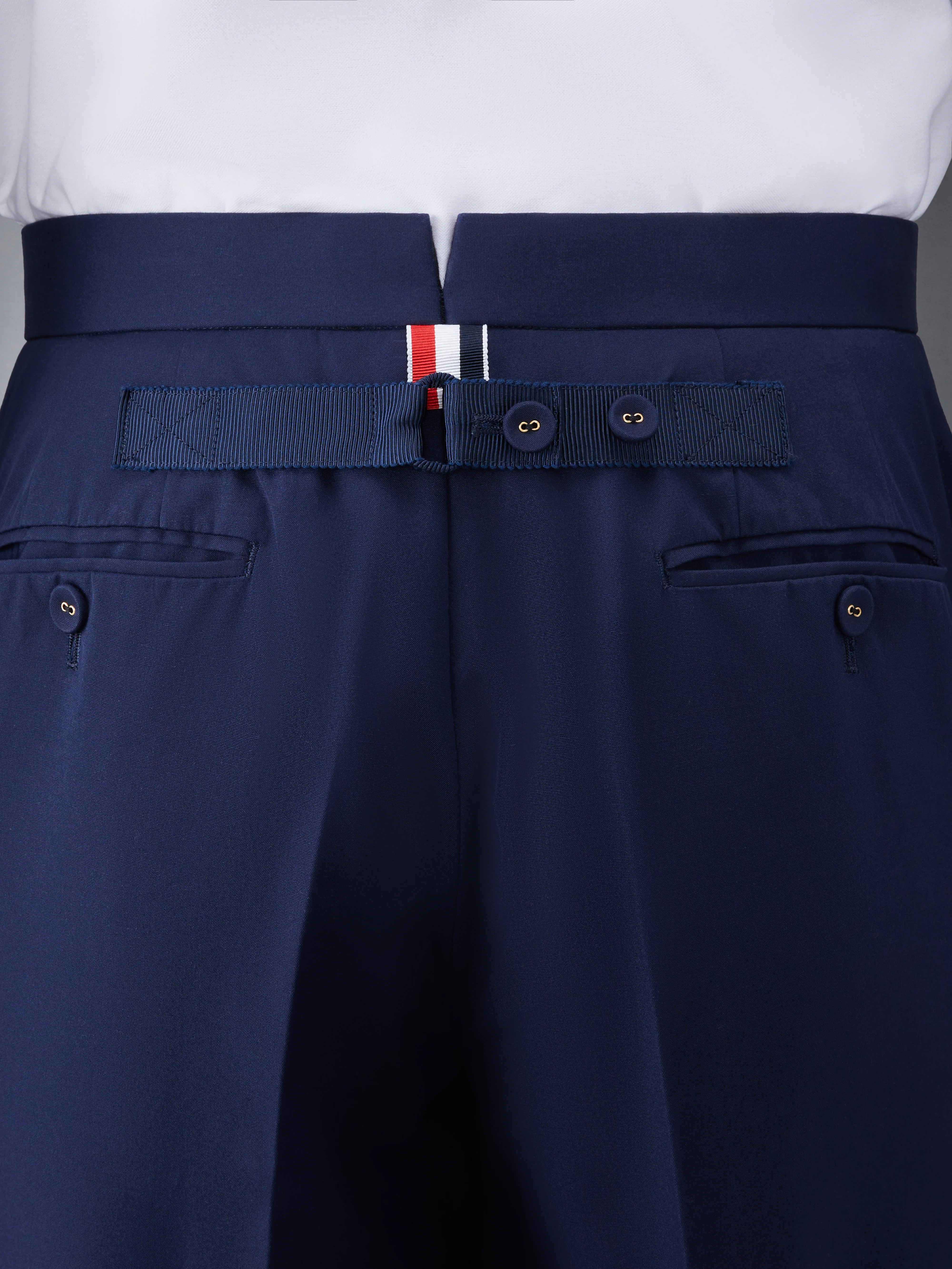 TYPEWRITER CLOTH CLASSIC BACKSTRAP TROUSER - Image 4