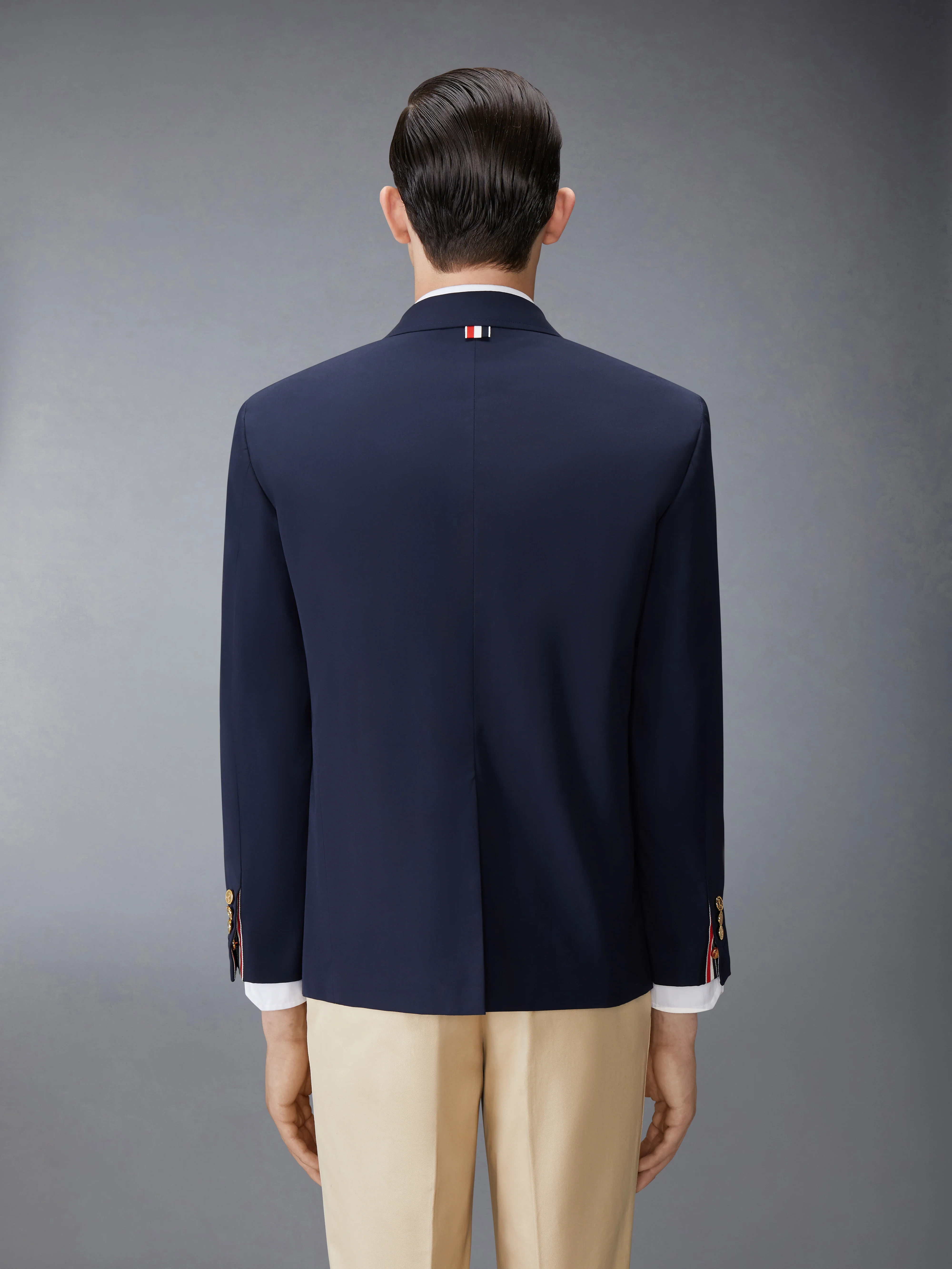 TYPEWRITER CLOTH GROSGRAIN PLACKET SPORT COAT - Image 2